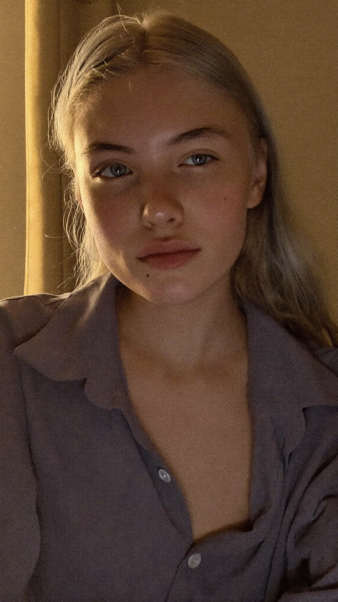 Natural phone-camera portrait